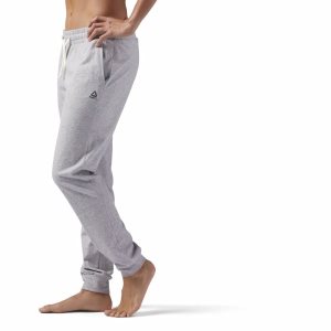 Reebok Elements Jersey Jogger Hosen Damen - Grau - DE 071-LHS